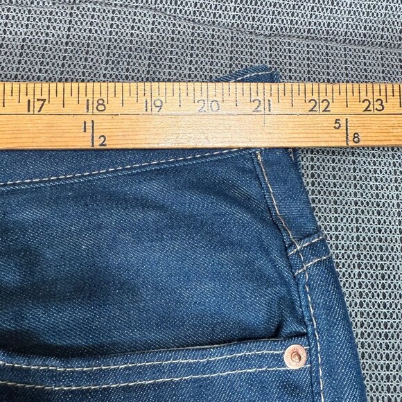 Levis 569 Mens W40 L30 Blue Loose Straight Fit Jeans Denim Cotton - Picture 5 of 9